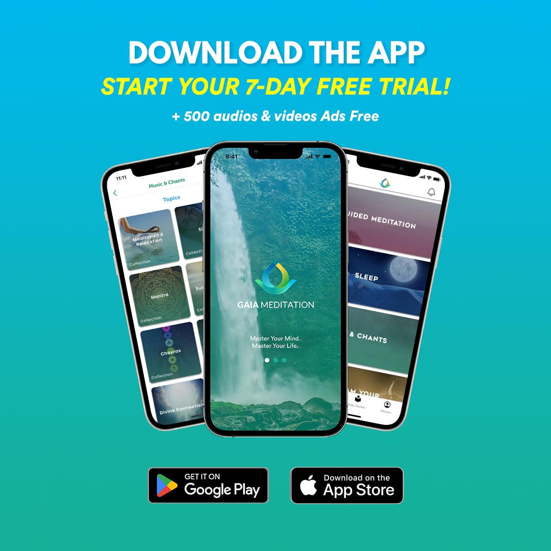 Gaia Meditation App (Desktop, iOS & Google Play)