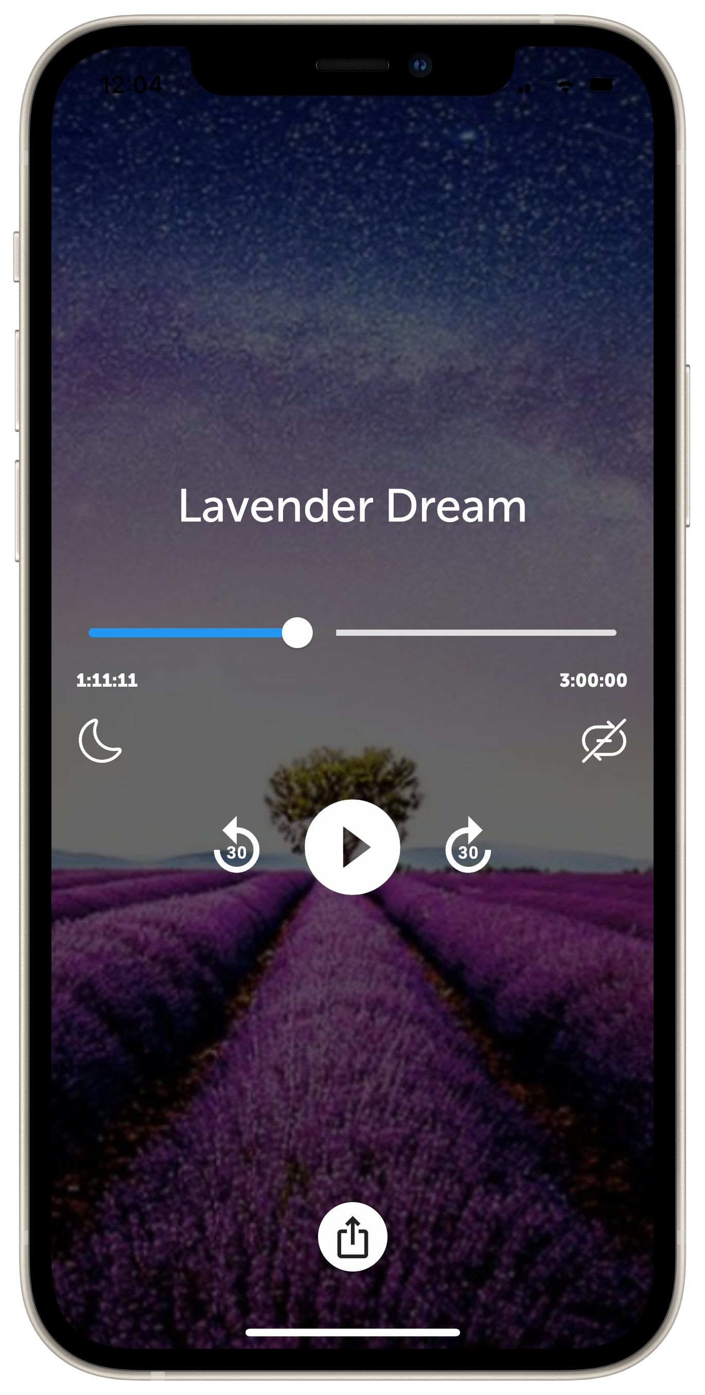 Lavender Dream - Application Gaia Meditation