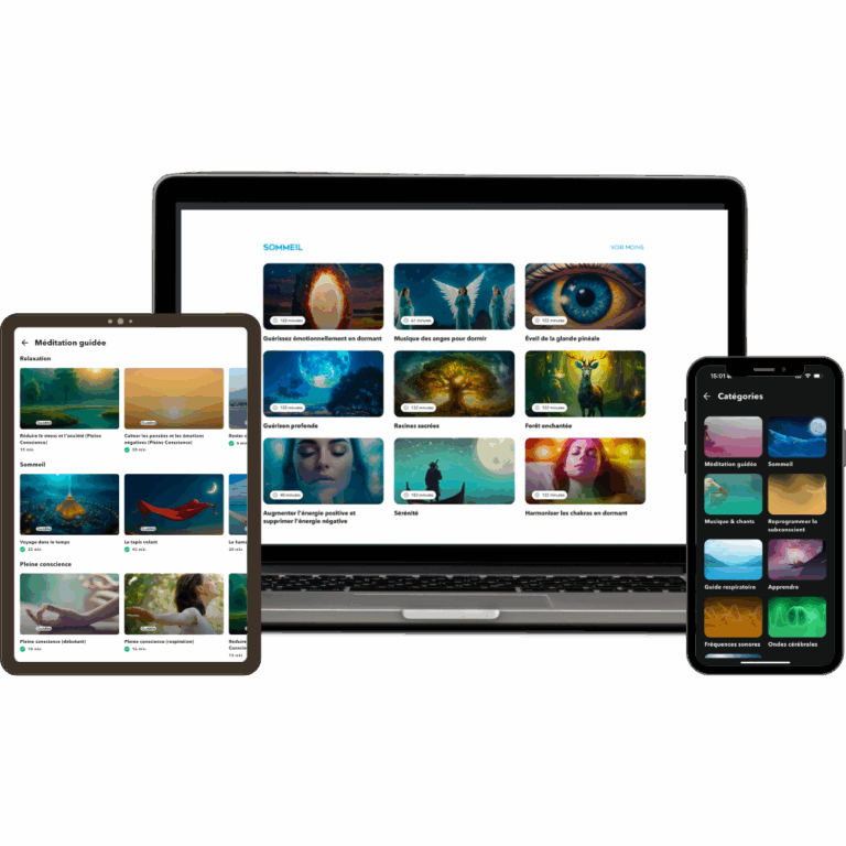 Mockup App Gaia Meditation